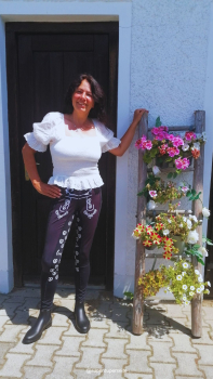 Reitleggings "Bavaria black" mit High Grip